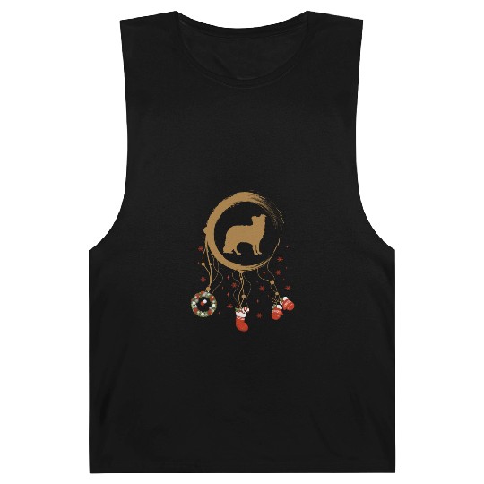 dog dreamcatcher Christmas Border Collie Barnard Tanks
