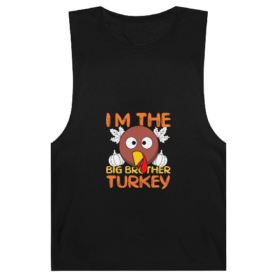 Funny I m The Big Brother Turkey Thanksgiving Barnard Tanks