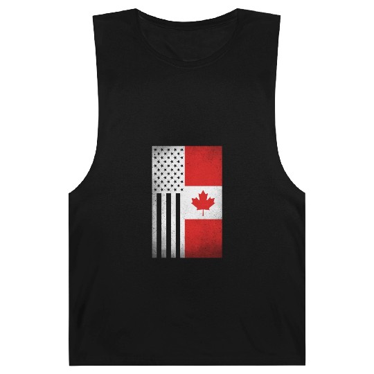 Canada Design for proud Canadian Americans Barnard Tanks