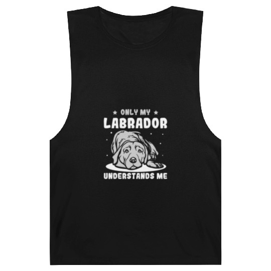 Labrador and like maybe 3 people Barnard Tanks