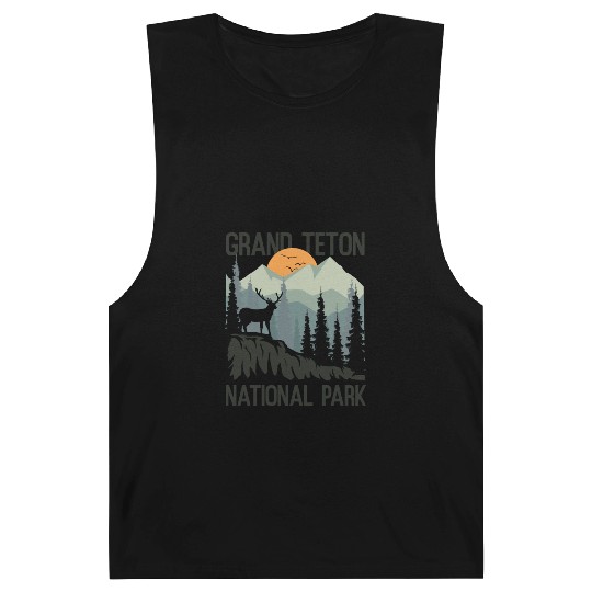 Grand Teton National Park Mountains Wilderness Barnard Tanks