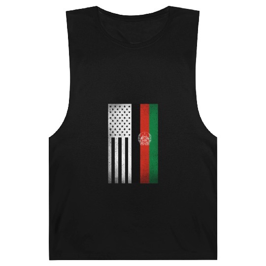 Afghanistan Design for proud Afghan Americans Barnard Tanks