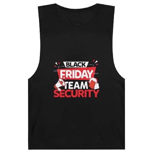 Black Friday Team Security for Shopping Fans and Barnard Tanks