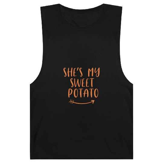 She's My Sweet Potato | I Yam Barnard Tanks