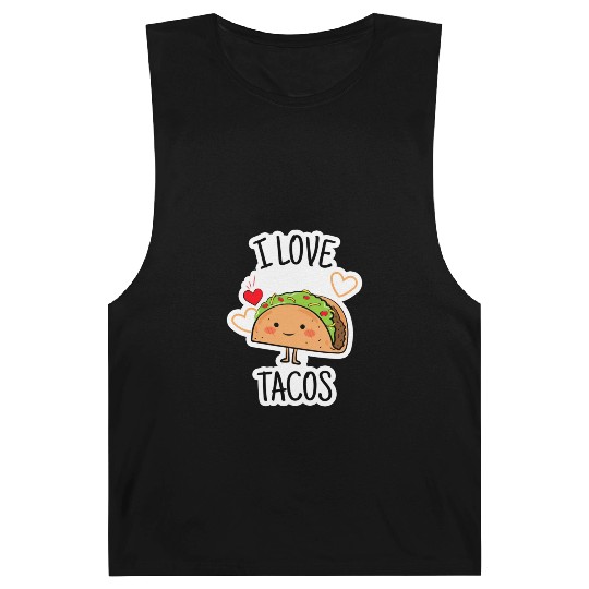 I Love Tacos Barnard Tanks