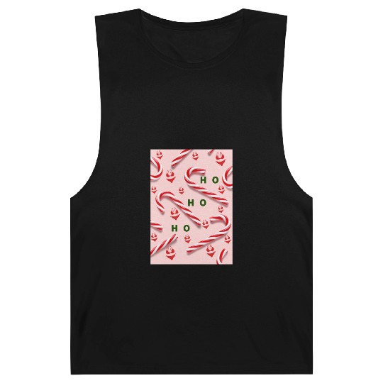 Funny Christmas Candy Canes Barnard Tanks