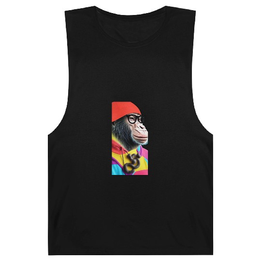 MONKEY Sticker Barnard Tanks