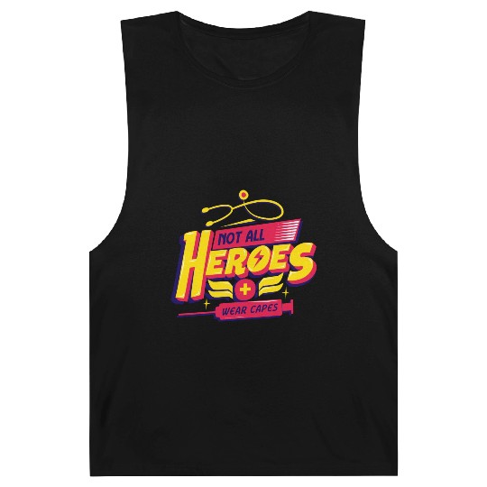 Not All Heroes Wear Capes Barnard Tanks