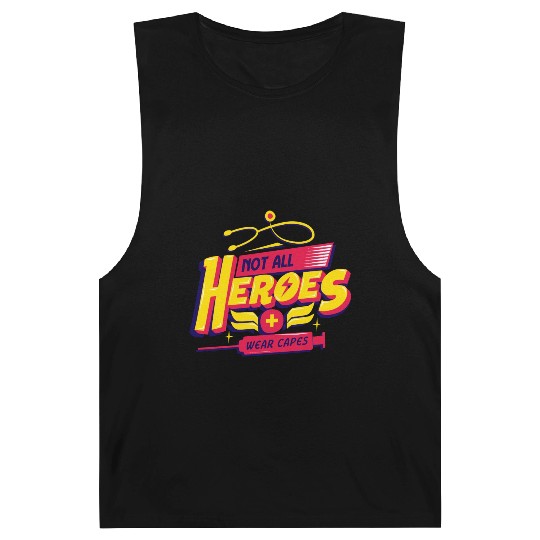 Not All Heroes Wear Capes Barnard Tanks