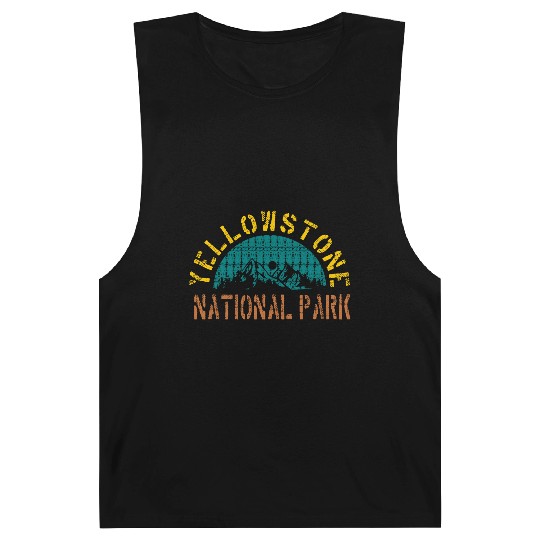 Vintage YStone National Park Retro 80s Barnard Tanks