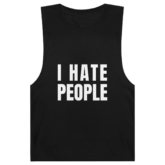 I Hate People Barnard Tanks