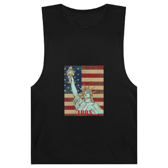 LOVE-Statue of Liberty Barnard Tanks