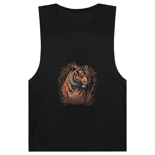 Tiger in the Woods Barnard Tanks