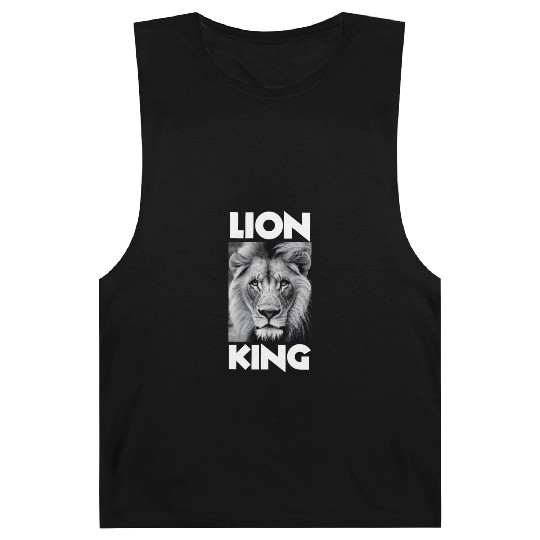 Majestic Lion : Black and White HD Photography Barnard Tanks