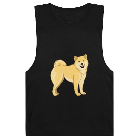 Shiba Inu Cute Puppy Dog Owners Pet Lover Gifts Barnard Tanks
