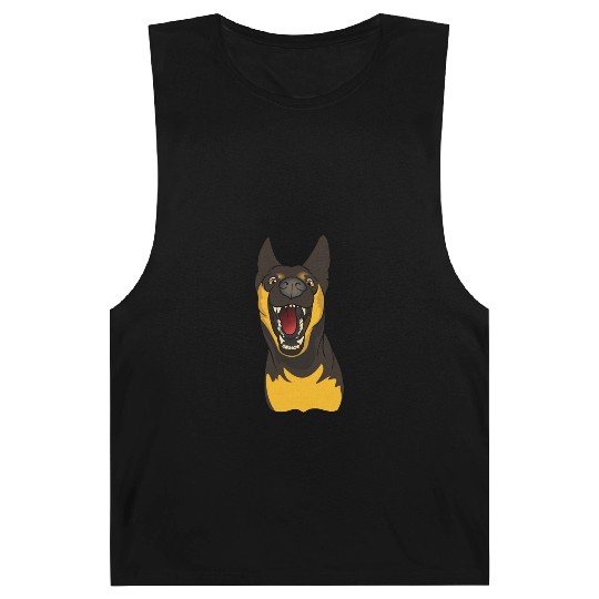 German Shepherd Cute Puppy Dog Pet Lover Gift Idea Barnard Tanks