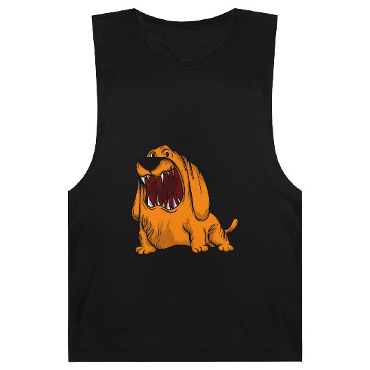 Scary Big Mouth Dog Owners Pet Lover Gift Ideas Barnard Tanks