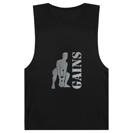 Bodybuilder Workout Squats Exercise Gift Barnard Tanks