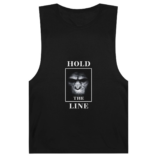 APE Monkey Face "Hold the Line" Barnard Tanks