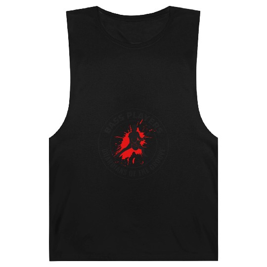 Bass Guitar Player Music Musician Bassist Funny Barnard Tanks