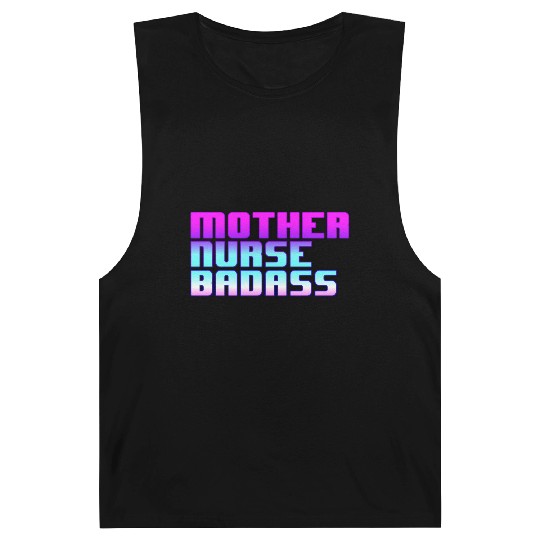 Mother, Nurse, Badass Barnard Tanks