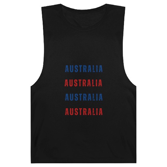 70s Australia Old School Soccer Barnard Tanks