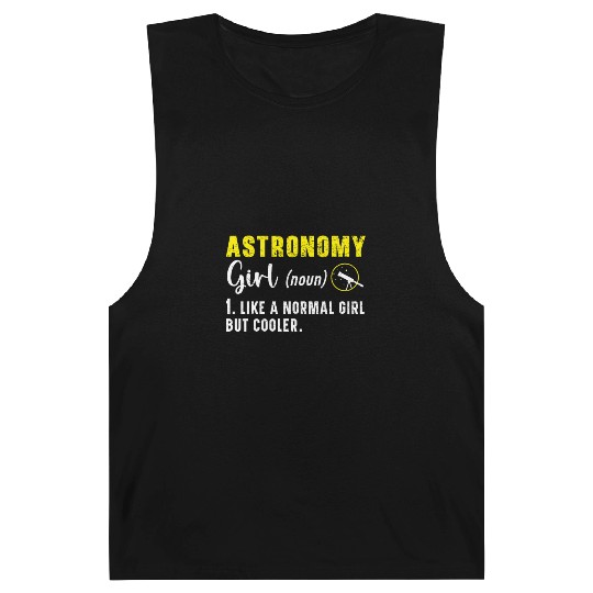 Astronomy Girl Astronomer Constellations Telescope Barnard Tanks