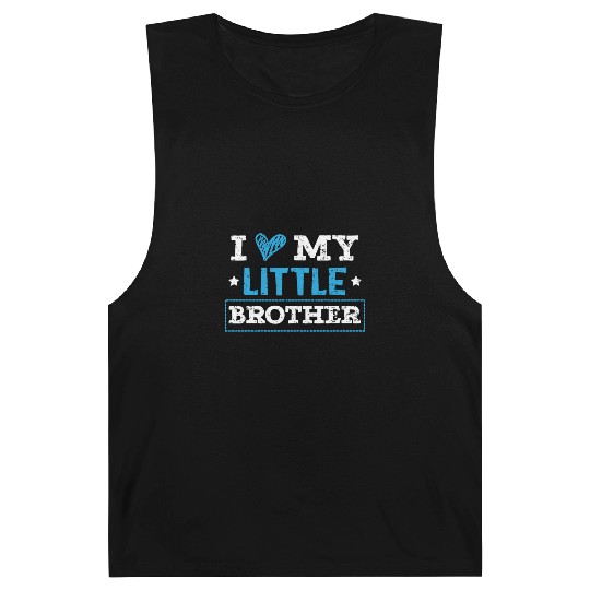 I Love My Little Brother Best Bro Ever Brotherhood Barnard Tanks