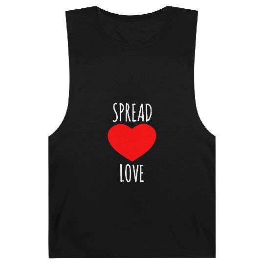 Spread Love : Lover Quote Barnard Tanks