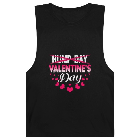 funny valentines day hump day Barnard Tanks