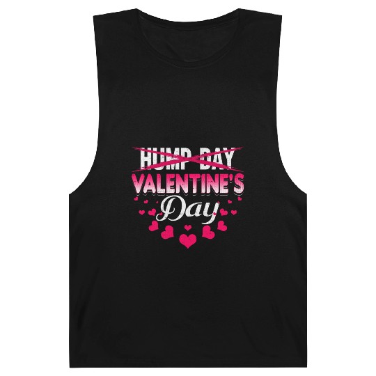 funny valentines day hump day Barnard Tanks
