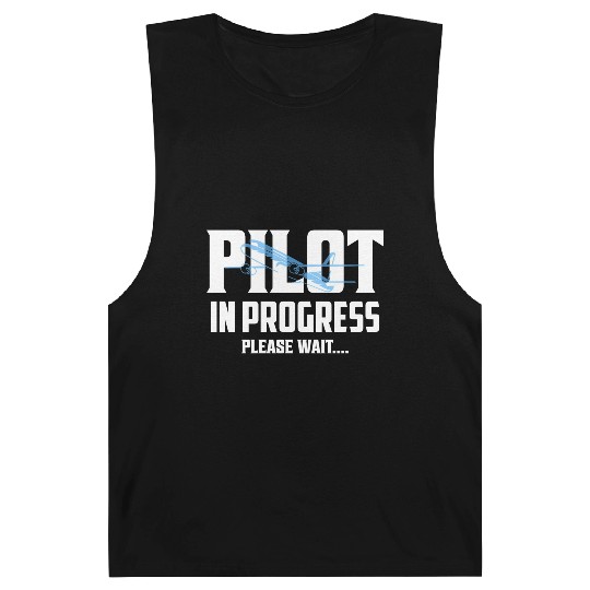 Pilot In Progress Please Wait.... Aviation Airline Barnard Tanks