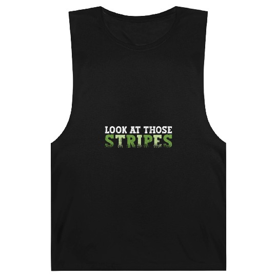 Look At Those Stripes - Lawn Mowing Funny Dad Lawn Barnard Tanks