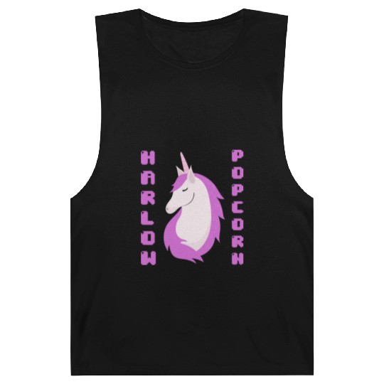 Harlow And Popcorn Merch Popcorn The Pony Barnard Tanks