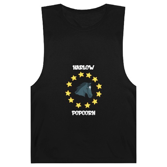 Harlow And Popcorn Merch Popcorn The Pony Barnard Tanks