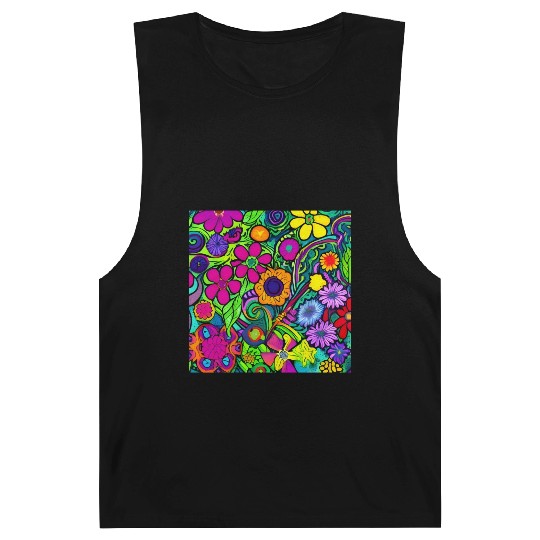 Magic flowers art Barnard Tanks