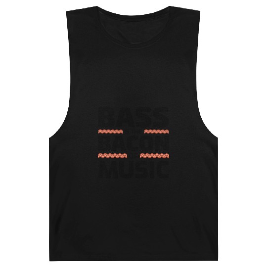 Bass Guitar Player Bacon Music Musician Bassist Barnard Tanks