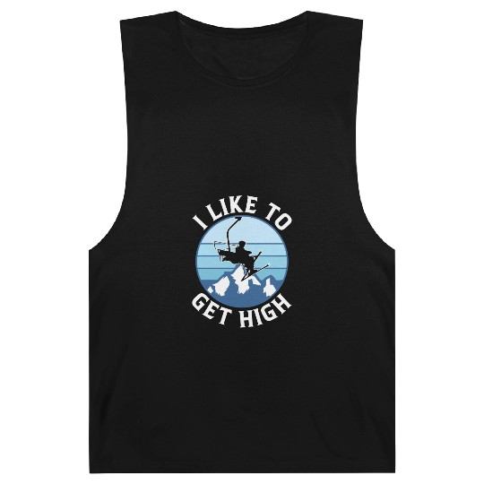 Ski Lifestyle Winter Sport Apparel Skiier Gifts Barnard Tanks