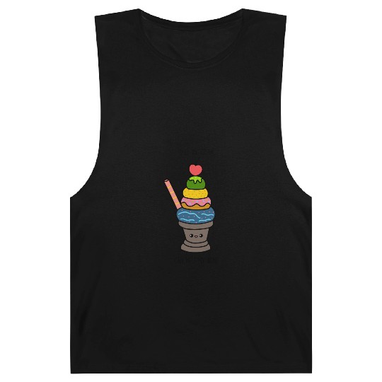 Only ice cream can melt my heart Barnard Tanks