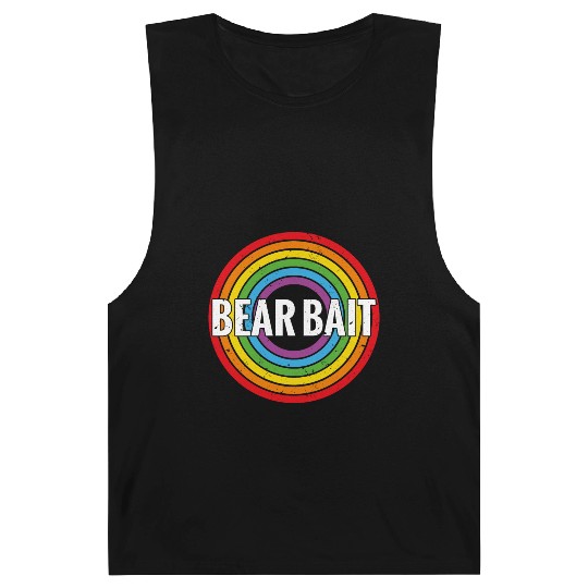 Gay Bear Bait Pride - Subgroup LGBTQ Community Barnard Tanks