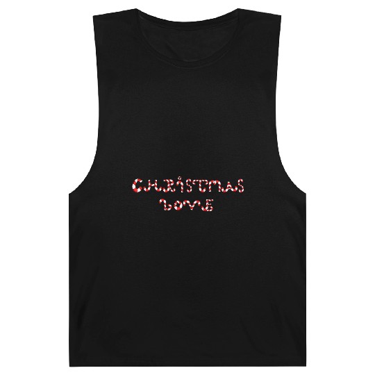 Christmas Love candy canes Barnard Tanks