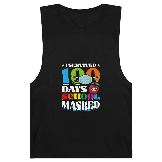 I Survived 100 Days Of School Masked Pupils Home Barnard Tanks