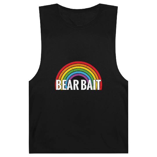 Gay Bear Bait Pride - Subgroup LGBTQ Community Barnard Tanks