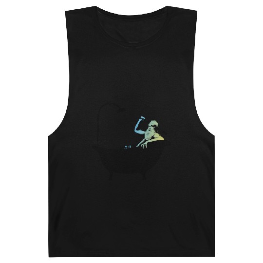 Banksy - Grandpa in the bathtub Barnard Tanks