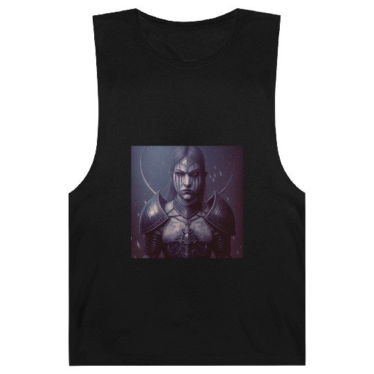 Mashup Female Vampire & Dark Fantasy Knight Barnard Tanks