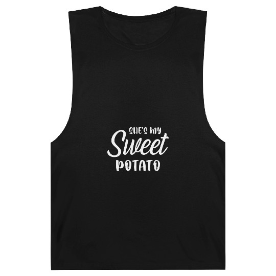 She s My Sweet Potato Barnard Tanks