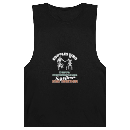 Motorcycle Couple Barnard Tanks