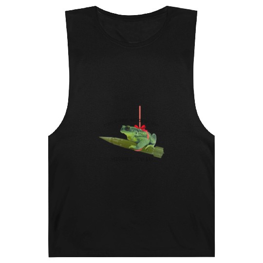 Meet me under the missile toad – mistletoe pun Barnard Tanks