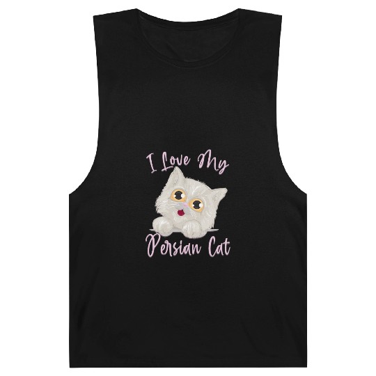Persian Cat I Love My Persian Cat Barnard Tanks