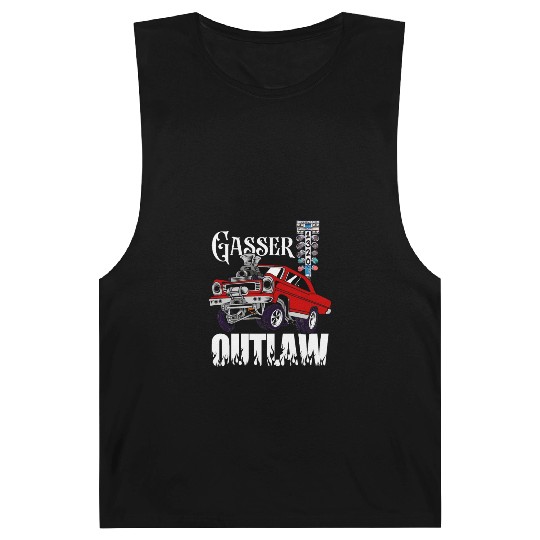 Gasser Outlaw Class Vintage Drag Racing Race Car Barnard Tanks